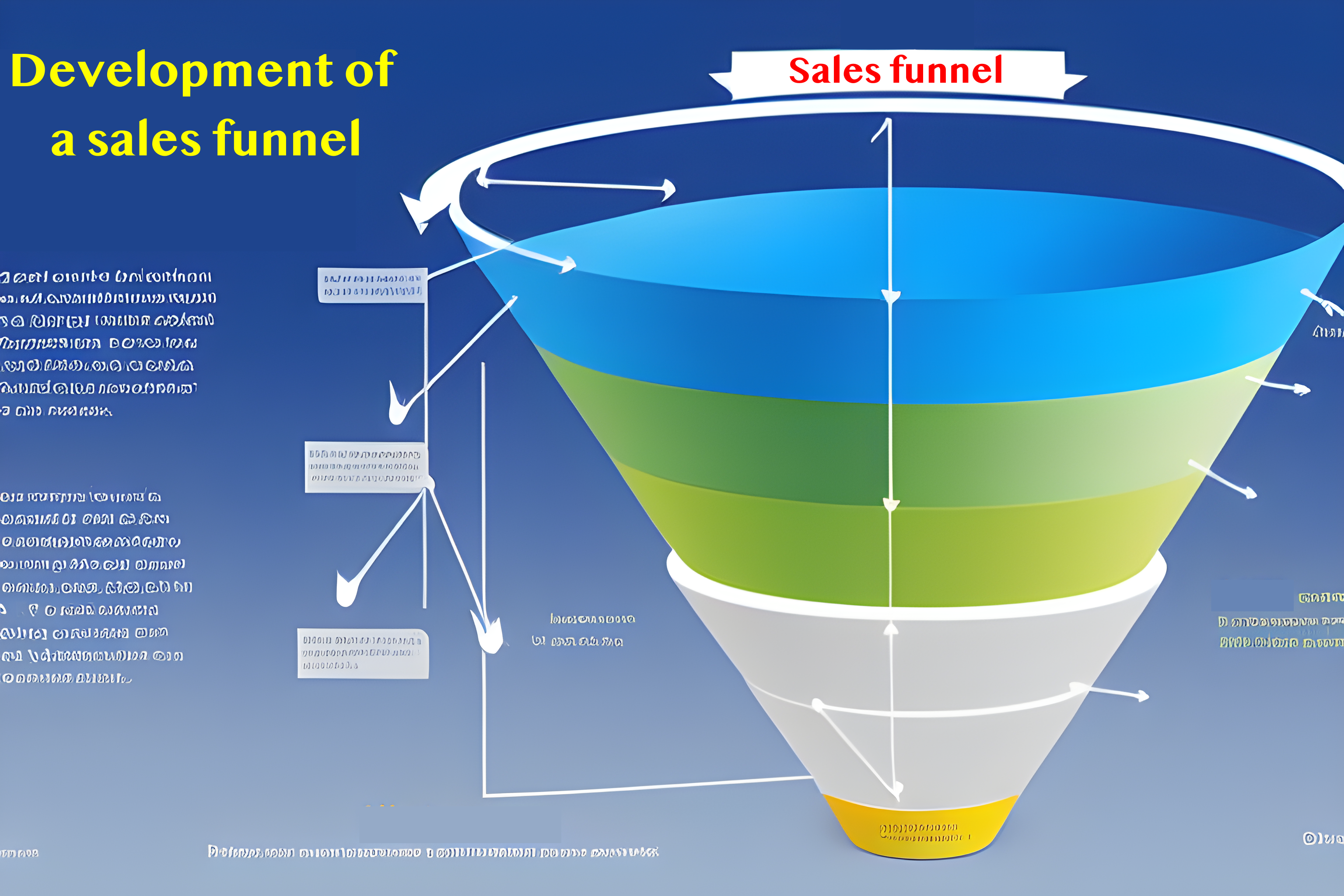 Development of a sales funnel